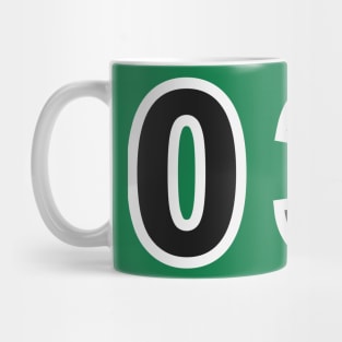 number 3 Mug